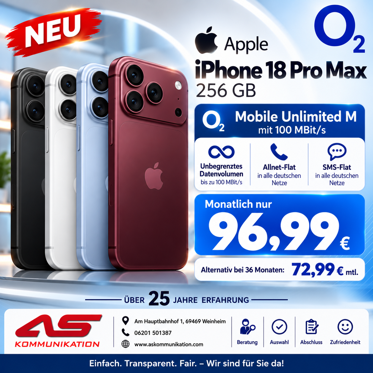 iPhone 18 Pro Max Tarifangebot